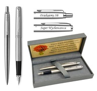 Parker Jotter SILVER CT GUĽOVODOVÉ PERO S GRAVÍROU A PLATŇOU