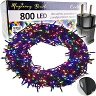 OSVETLENIE VIANOČNÉHO STROMU 800 LED VONKAJŠIE INTERIÉROVÉ VIANOČNÉ SVETLÁ MULTI OSVETLENIE VIANOČNÉHO STROMU 800 LED VONKAJŠIE INTERIÉROVÉ VIANOČNÉ SVETLÁ MULTI