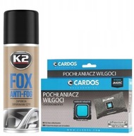 K2 ANTI-FOG SET PROTI ZAhmlievaniu tlmič vlhkosti FOX CARDOS K2 ANTI-FOG SET PROTI ZAhmlievaniu tlmič vlhkosti FOX CARDOS