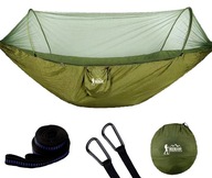 LESNÝ turistický stan HAMMOCK + kemping proti komárom