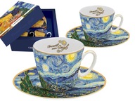 Sada 2 šálok na espresso Starry Night CARMANI Sada 2 šálok na espresso Starry Night CARMANI