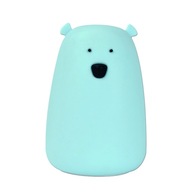 LED RGB nočná lampa BEAR pre deti, nabíjateľná cez USB LED RGB nočná lampa BEAR pre deti, nabíjateľná cez USB