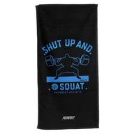 Froté uterák SHUT UP AND SQUAT 70 x 140 cm Froté uterák SHUT UP AND SQUAT 70 x 140 cm