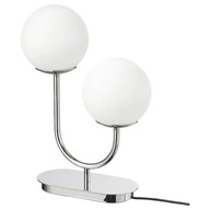 IKEA SIMRISHAMN Stolová lampa 42 cm chróm/biela IKEA SIMRISHAMN Stolová lampa 42 cm chróm/biela