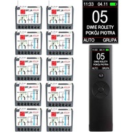 10x ovládač rolety SRT_LN ATELOR PROXIMA 230V 433,92 MHz + TFT diaľkové ovládanie 10x ovládač rolety SRT_LN ATELOR PROXIMA 230V 433,92 MHz + TFT diaľkové ovládanie