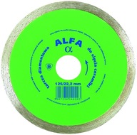 ALPHA DIAMANTOVÝ DISK NA REZANIE KERAMIKA fi.125