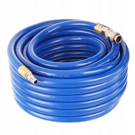 Pneumatická hadica vystužená PVC, kábel 20 m, 10 mm x 16 mm, rýchle konektory Pneumatická hadica vystužená PVC, kábel 20 m, 10 mm x 16 mm, rýchle konektory