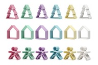 DENA 6 x Kid + 6 x Domček + 6 x Strom PASTEL DENA 6 x Kid + 6 x Domček + 6 x Strom PASTEL