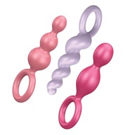 Sada farebných zástrčiek Satisfyer Booty Call Sada farebných zástrčiek Satisfyer Booty Call