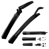 SET BLATNÍKOV 2x BLATNÍK NA MTB BICYKEL, ČIERNA SET BLATNÍKOV 2x BLATNÍK NA MTB BICYKEL, ČIERNA