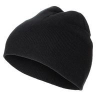 Čiapka BEANIE, čierny obklad, jemný úplet Čiapka BEANIE, čierny obklad, jemný úplet