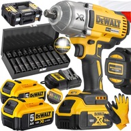 DEWALT NÁRAZOVÝ KLÚČ DCF899P2 18V 2x5Ah + ZÁSUVKY