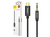 Baseus USB-C Type C Jack 3.5 Audio kábel 120 cm M01 čierny