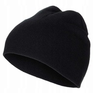 Čiapka BEANIE, čierny obklad, jemný úplet Čiapka BEANIE, čierny obklad, jemný úplet