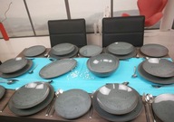 BOGUCICE CHATA GRAPHITE VEČERÁ SERVIS 20 ks BOGUCICE CHATA GRAPHITE VEČERÁ SERVIS 20 ks