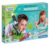 MIKROSKOP PRE DETI VZDELÁVANIE VEDECKÁ ZÁBAVA MOJE PRVÉ CLEMENTONI