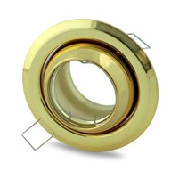 OKRUHÁ GU10 zápustná 1X5W LED ZLATÁ OKRUHÁ GU10 zápustná 1X5W LED ZLATÁ