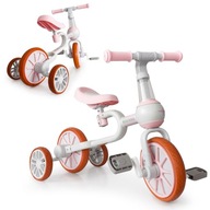Bicykel balančný bicykel 4v1 Pedále Bočné kolesá ECOTOYS ECOTOYS
