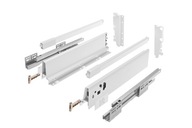 Modern Box Square Drawer Tall L500 white soft close GTV Modern Box Square Drawer Tall L500 white soft close GTV