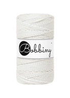 Paličkovaná šnúra Macrame 3 mm, 3-vrstvová, sivobiela Paličkovaná šnúra Macrame 3 mm, 3-vrstvová, sivobiela