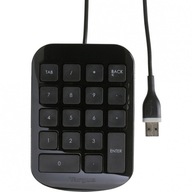 USB numerická klávesnica, čierna