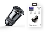 JOYROOM - RÝCHLA NABÍJAČKA DO AUTO 2XUSB 3.1A JOYROOM - RÝCHLA NABÍJAČKA DO AUTO 2XUSB 3.1A