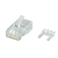 Modulárna zástrčka RJ-45, kat. 6 UTP, 10 ks na drôt Modulárna zástrčka RJ-45, kat. 6 UTP, 10 ks na drôt
