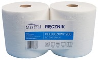 PAPIEROVÉ UTERÁKY ČISTIČ CELULÓZY 200M 2 ROLKY PAPIEROVÉ UTERÁKY ČISTIČ CELULÓZY 200M 2 ROLKY