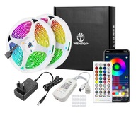 WENTOP RGB LED PÁS 20m DIAĽKOVÉ OVLÁDANIE + APLIKAČNÁ SADA WENTOP RGB LED PÁS 20m DIAĽKOVÉ OVLÁDANIE + APLIKAČNÁ SADA