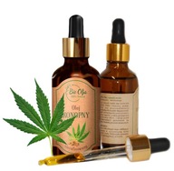 KONOPNÝ OLEJ bio NERAFINOVANÝ ZA STUDENA LISOVANÝ 50ml KONOPNÝ OLEJ bio NERAFINOVANÝ ZA STUDENA LISOVANÝ 50ml