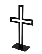KOVOVÝ KRÍŽ stojace devocionálne predmety ZST2 20cm KOVOVÝ KRÍŽ stojace devocionálne predmety ZST2 20cm