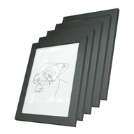 SIVÁ BOROVICA Sada rámov na fotografie 10x15cm - 5 ks SIVÁ BOROVICA Sada rámov na fotografie 10x15cm - 5 ks