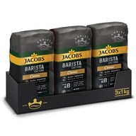 Jacobs Barista Crema zrnková káva 3x 1kg Jacobs Barista Crema zrnková káva 3x 1kg