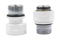 Konektor GZ 22mm x GZ1/2", biely matný Vision Konektor GZ 22mm x GZ1/2", biely matný Vision