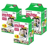 INSTAX MINI 9 11 kazeta Fujifilm Glossy 60 fotiek!!