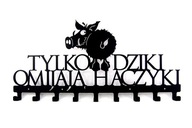 Vešiak na oblečenie a kľúče DIVIACI SA VYHNÚ Vešiak na oblečenie a kľúče DIVIACI SA VYHNÚ