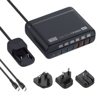 Sieťová nabíjačka so sadou adaptérov Newell GaN Tech T-power 140 W Sieťová nabíjačka so sadou adaptérov Newell GaN Tech T-power 140 W