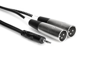 Hosa CYX-402M - stereo kábel (TRS 3,5 mm - 2x XLRM)