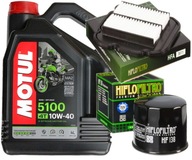 OLEJOVÁ SADA MOTUL 5100 10W40 4L HF138 FILTRE SUZUKI DL650 V-Strom 04-20 OLEJOVÁ SADA MOTUL 5100 10W40 4L HF138 FILTRE SUZUKI DL650 V-Strom 04-20