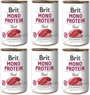BRIT Mono Protein Beef 6x 400g BRIT Mono Protein Beef 6x 400g