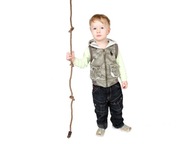 Lezecké lano s uzlami 26mm 180cm detské ihrisko