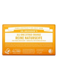 DR. Bronner's Tyčinkové mydlo Citrus Pomaranč Organické telové mydlo, 140 g DR. Bronner's Tyčinkové mydlo Citrus Pomaranč Organické telové mydlo, 140 g