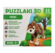 3D penové puzzle PES PUZZLAKI 55 ks. 3D penové puzzle PES PUZZLAKI 55 ks.