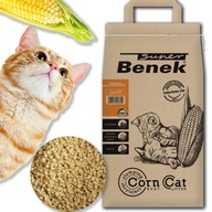 Podstielka pre mačky Super Benek Corn Natural 7L