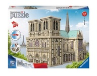 3D puzzle Ravensburger 324 ks. Katedrála Notre Dame 3D puzzle Ravensburger 324 ks. Katedrála Notre Dame