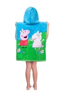 PEPPA PIG PONCHO PLÁŽOVÝ OTERÁK S KAPUCOU PEPPA PIG PONCHO PLÁŽOVÝ OTERÁK S KAPUCOU