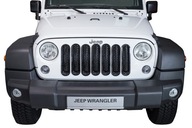 JEEP WRANGLER JK GRILOVACIE VLOŽKY ČIERNA ABS