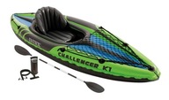 Kajak Challenger K1 Intex 274x76x33cm + príslušenstvo – 1 osoba Kajak Challenger K1 Intex 274x76x33cm + príslušenstvo – 1 osoba