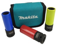 Makita E-12354 sada rázových uťahovákov, objímky na kolesá 1/2" 3 kusy Makita E-12354 sada rázových uťahovákov, objímky na kolesá 1/2" 3 kusy