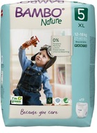 Bambo Nature 5 plienky 11-17 kg 19 ks.